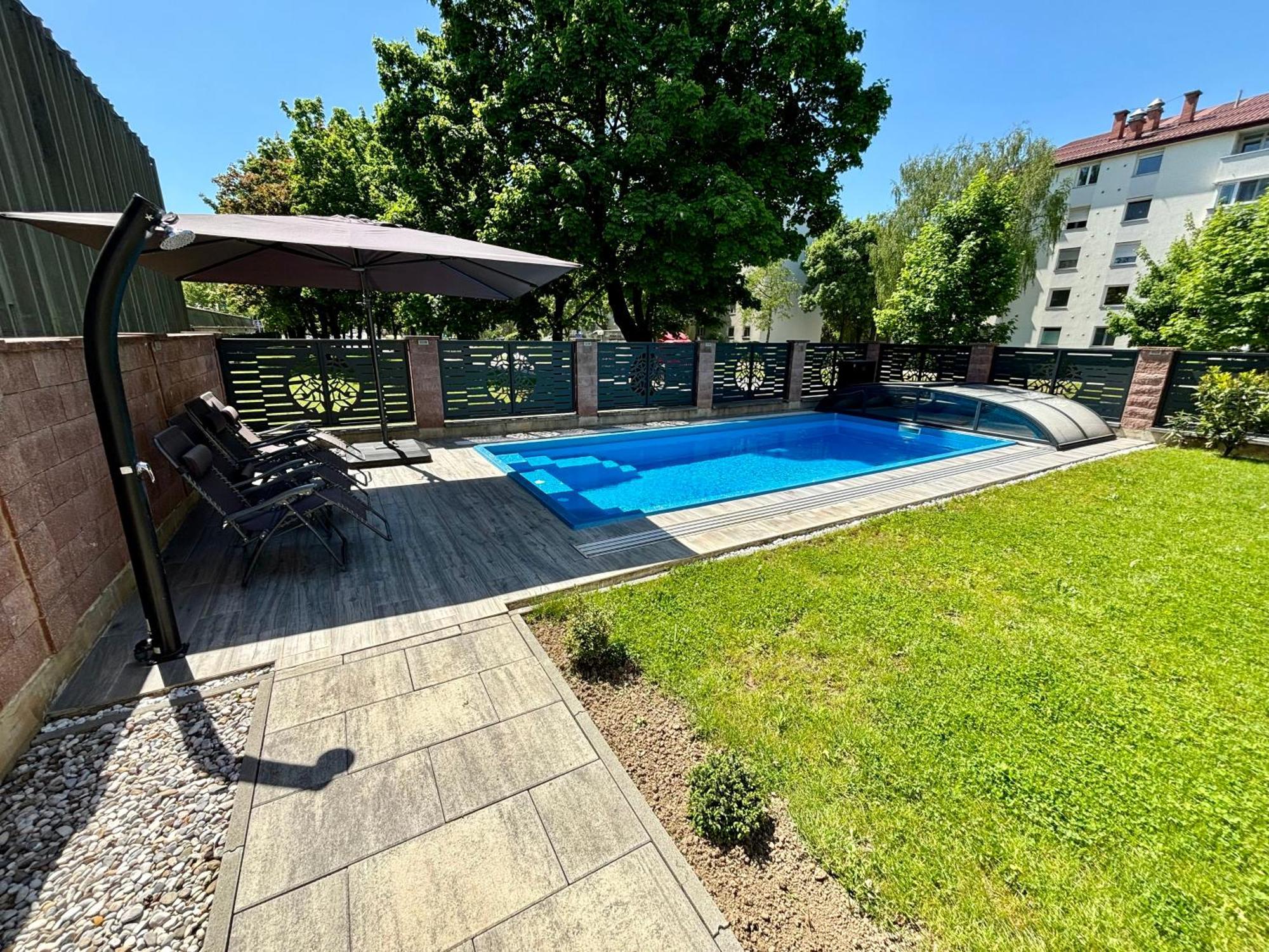Villa Moste With Pool & Ev Station Laibach Exterior foto